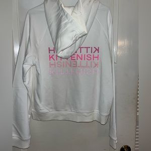 Kittenish cropped hoodie